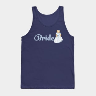 Teddy Bear Wedding - Bride Tank Top